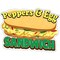 Signmission Peppers & Egg Sandwich Decal Concession Stand Food Truck Sticker, D-DC-16 Peppers & Egg Sandwich19 D-DC-16 Peppers And Egg Sandwich19 - alternate 1